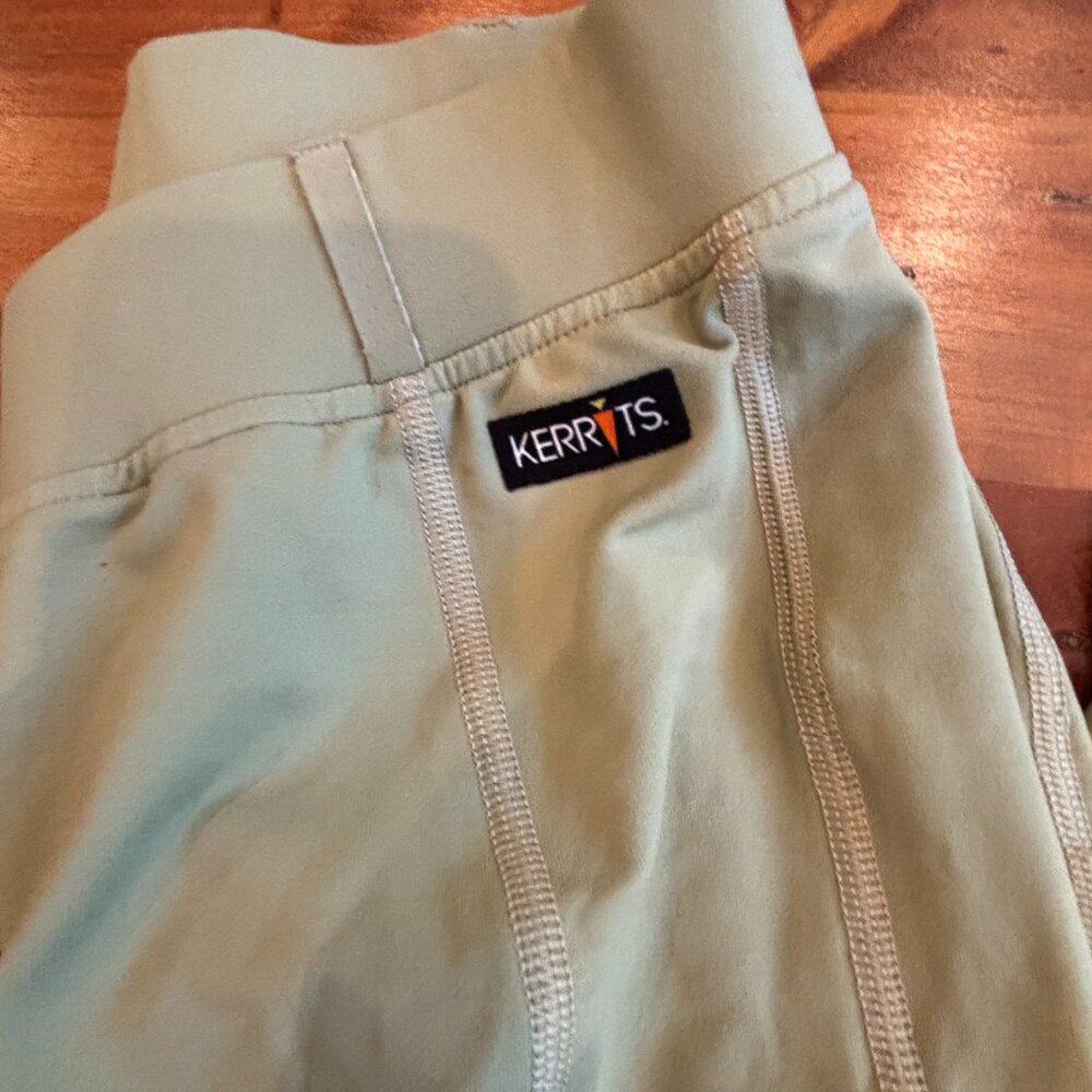 Kerrits Women's Large Beige Stash Pocket Riding Breeches Pants - Picture 3 of 11